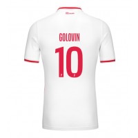 Echipament fotbal AS Monaco Aleksandr Golovin #10 Tricou Acasa 2024-25 maneca scurta